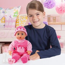 Bayer - Doll - First Words Baby - Pink 38 cm (93825AA) / Toys