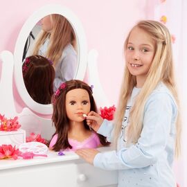 Bayer - Styling Head - Charlene Super Model+ Cosmetics (90088AK) / Toys