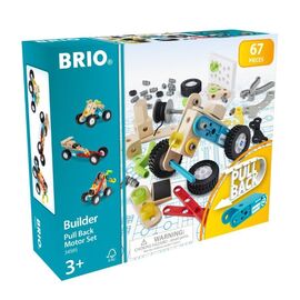 BRIO - Builder Pull back motor set - 67 pieces (34595) / Toys