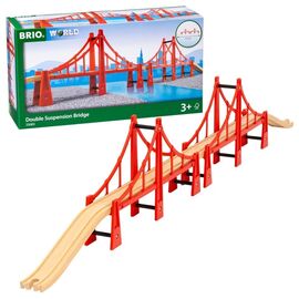 BRIO - Double Suspension Bridge (33683) / Toys