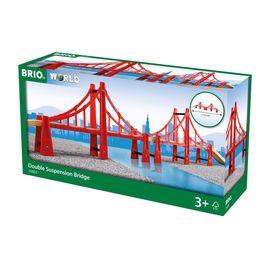 BRIO - Double Suspension Bridge (33683) / Toys