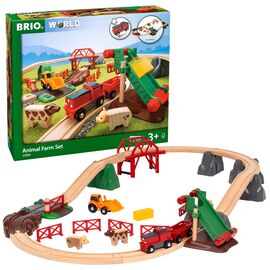 BRIO - Railway Farm Set  (33984) / Toys