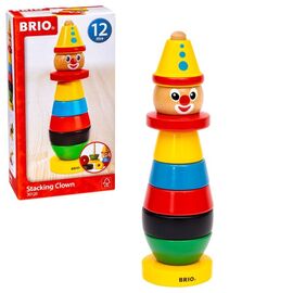 BRIO - Stacking Clown (30120) / Toys