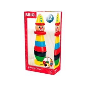 BRIO - Stacking Clown (30120) / Toys