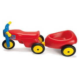 Dantoy - Scooter with rubberwheels, Red (3321) / Toys