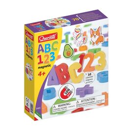 Quercetti - Magnets: ABC & 123 - (QU-5465) / Toys