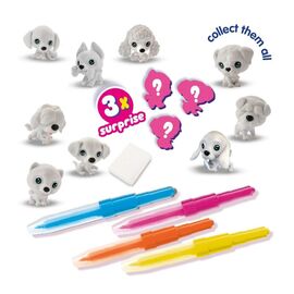 SES Creative - Blow Pens - Decorate 3 Puppies - (S14333) / Toys