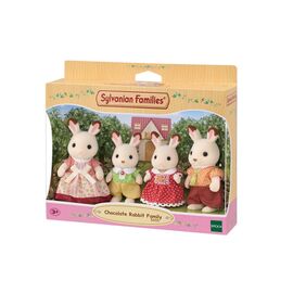 Sylvanian Families - Chocolate Rabbit Family (5655) / Toys