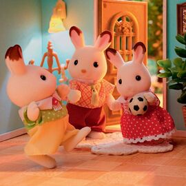 Sylvanian Families - Chocolate Rabbit Family (5655) / Toys