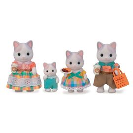 Sylvanian Families - Latte Cat Family (5738) / Toys