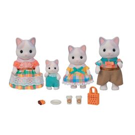 Sylvanian Families - Latte Cat Family (5738) / Toys