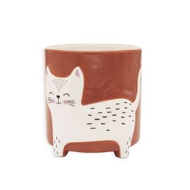 Winkee - Flower pot bowl - Flower pot cat - 13 cm / Gadgets