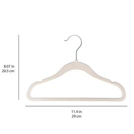 3 Sprouts - Velor Hanger 15 pcs Cream / Baby and Children