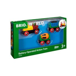 BRIO - Battery Operated Action Train (33319) / Toys