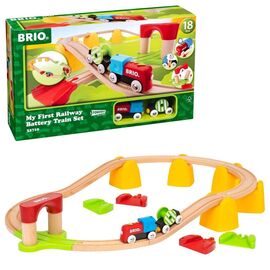 BRIO - My First Railway Battery Operated Train Set (33710) / Toys