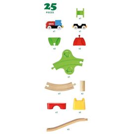 BRIO - My First Railway Battery Operated Train Set (33710) / Toys