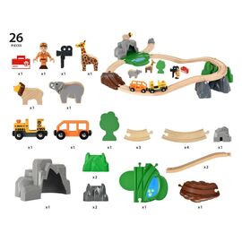 BRIO - Safari Adventure Train Set (33960) / Toys
