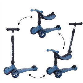 My Hood - Kick'n Ride Scooter - Blue (505142) / Toys