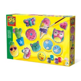 SES Creative - Casting & painting - happy figures - (S01133) / Toys