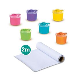 SES Creative - Fingerpaint Mega Set 6x110ml - (S00393) / Toys