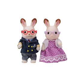 Sylvanian Families - Chocolate Rabbit Grandparents (5190) / Toys