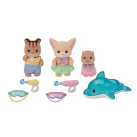 Sylvanian Families - Kindergarten Friends - Wading Pool Trio (5749) / Toys