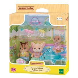 Sylvanian Families - Kindergarten Friends - Wading Pool Trio (5749) / Toys