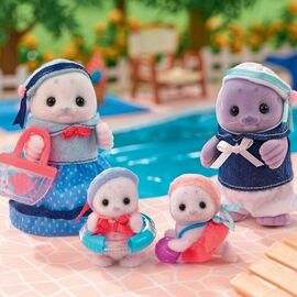 Sylvanian Families - Seal Family (5759) / Toys