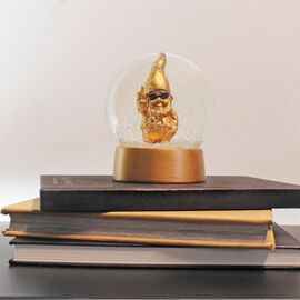 Winkee - Snow Globe - Snow Globe Gnome - Gold / Gadgets