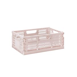 3 Sprouts - Modern Folding Crate Large Pink / Baby and Children
