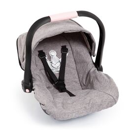 Bayer - Deluxe Car Seat with Cannopy - Grey (67910AA) / Toys