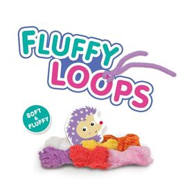 SES Creative - Fluffy Loops - Soft Yarn Animals - (S14010) / Toys