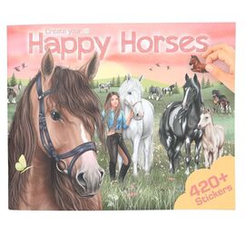 Trend - Create Your Happy Horses Colouring Book (413586) / Toys