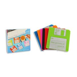 Winkee - Coaster - Floppy Disc - Six Different Colours / Gadgets