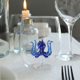 Winkee - Drinking Glasses - Handmade Octopus / Gadgets