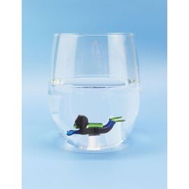 Winkee - Drinking Glasses - Handmade Scuba Diver / Gadgets