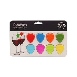 Winkee - Drinks Markers - Plectrum Glass Markers - Set of 8 / Gadgets