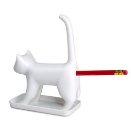 Winkee - Pencil sharpener - Sharp end Cat with sound - White / Gadgets |  Techbox