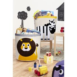 3 Sprouts - Storage Bin - Yellow Lion / Baby and Children