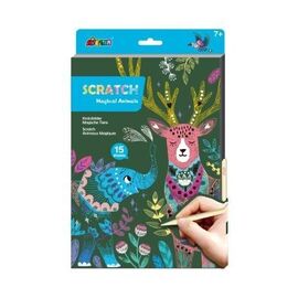 Avenir - Magical Animals Scratch Book - (58CH221834) / Toys