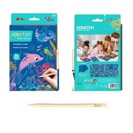 Avenir - Under the Sea A5 Scratch Book - (58CH221828) / Toys