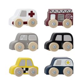 Bloomingville MINI - Avin Toy Car, Grey, FSC®100%, MDF - (82045931) / Toys