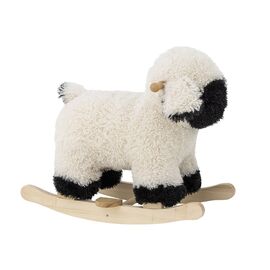 Bloomingville MINI - Dolly Rocking Toy, Sheep, White, Polyester - (82062340) / Toys