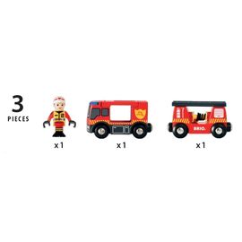 BRIO - Emergency Fire Engine (33811) / Toys
