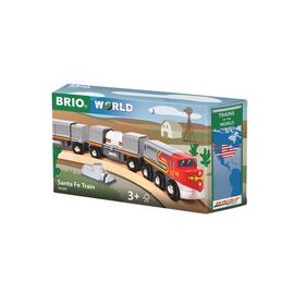 BRIO - Santa Fe Train (Trains of the World) - (36089) / Toys
