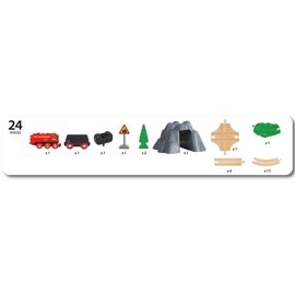 BRIO - Steam locomotive set - (36017) / Toys