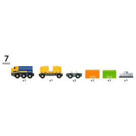 ​BRIO - Three-Wagon Cargo Train​ (33982) / Toys