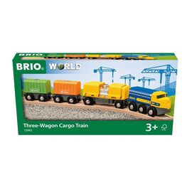 ​BRIO - Three-Wagon Cargo Train​ (33982) / Toys