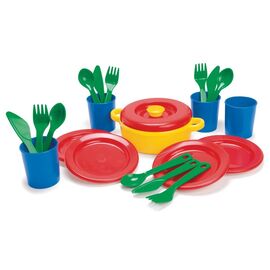Dantoy - Dinner set in net (4381) / Toys