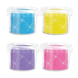 SES Creative - Dough - Feel Good Sparkle 4x90gr - (S00515) / Toys